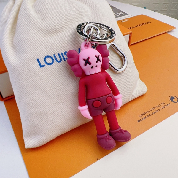 ブランドキーホルダー角部分ディテール